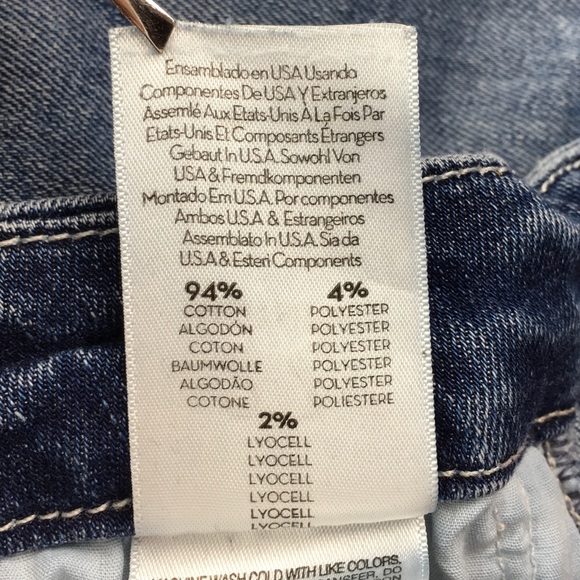 ⭐️MOTHER High Waisted Looker Jean in Loud is how I love you Size 27x29 1/2 - Picture 10 of 16